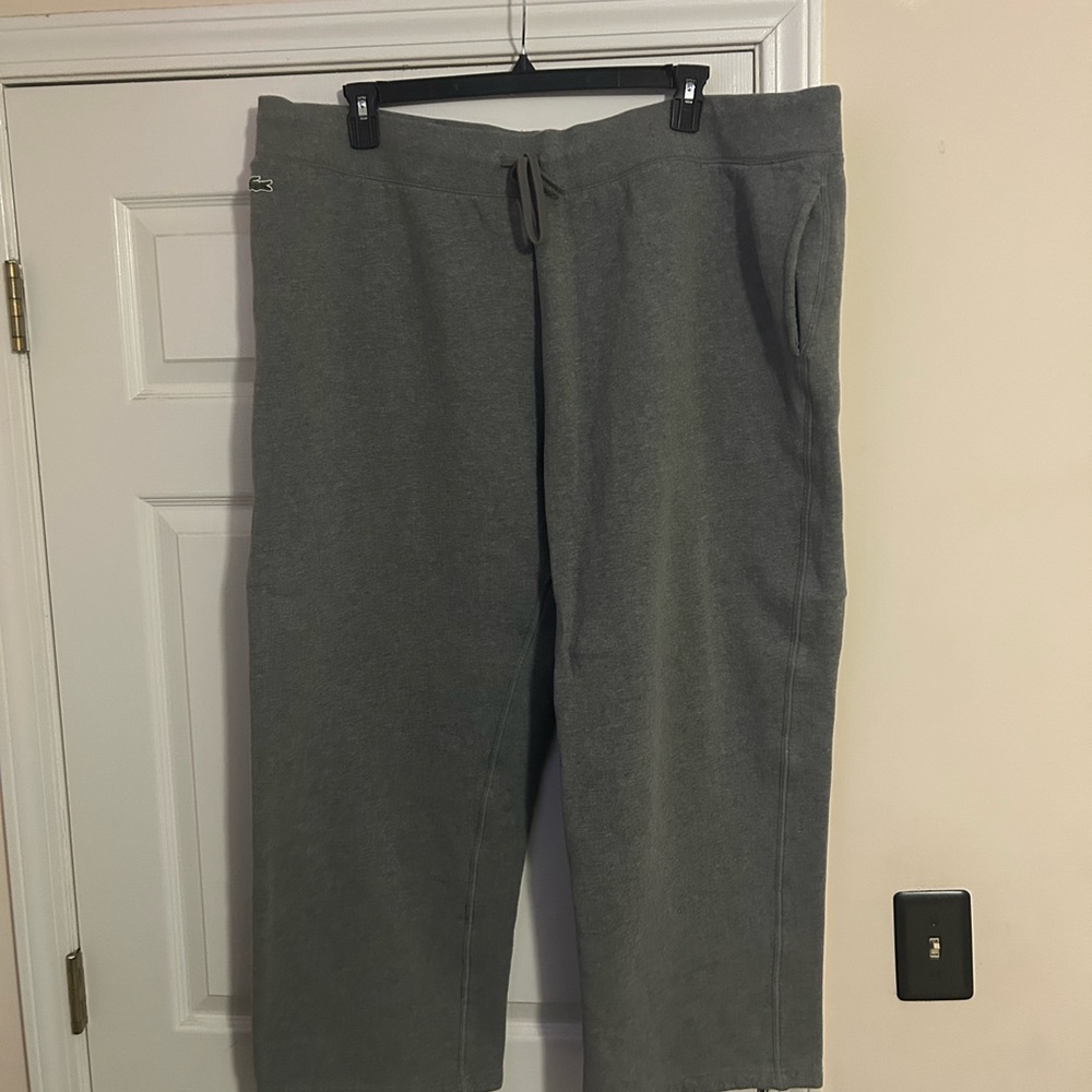 Lacoste Men’s Gray Sweatpants